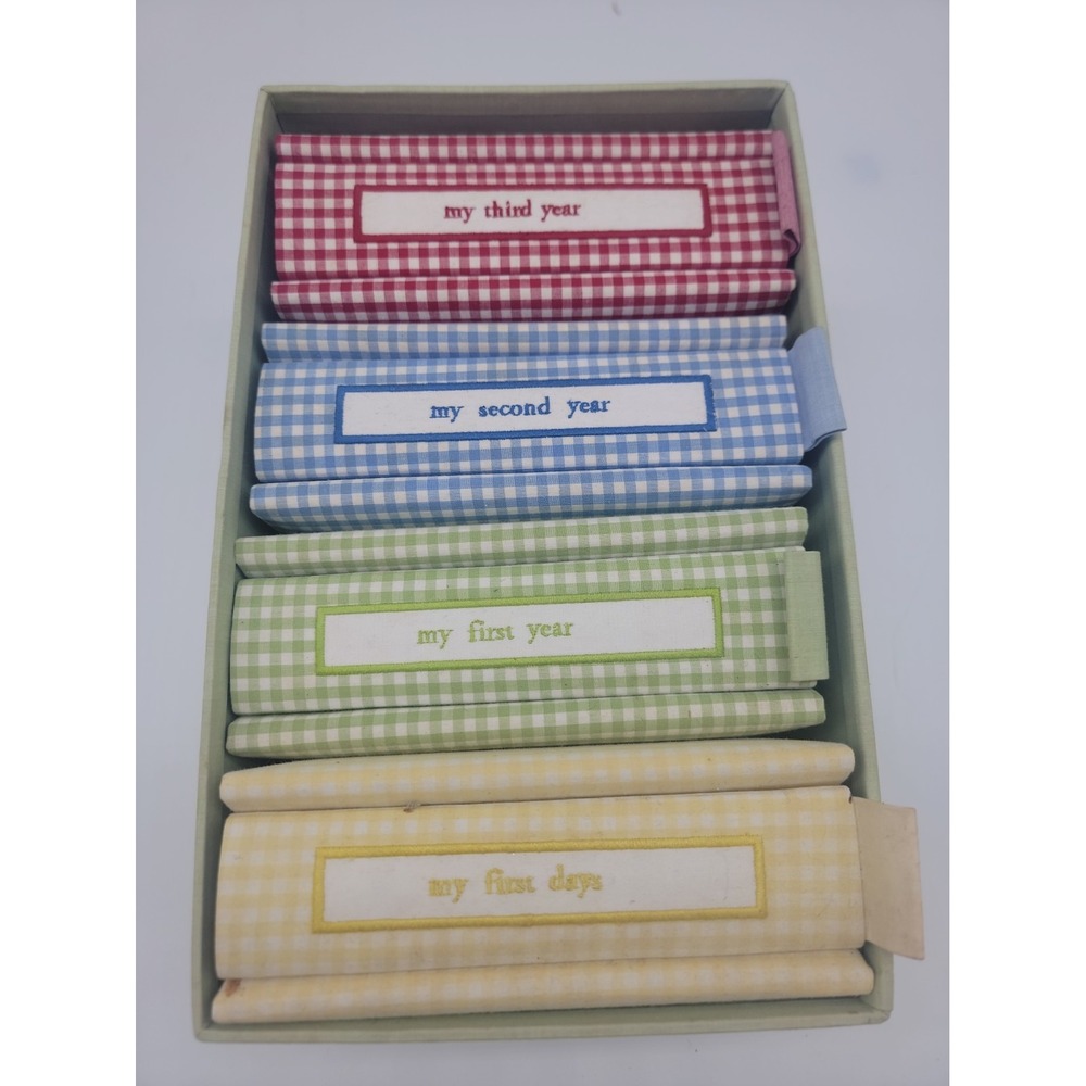 Baby's First Three Years Photo Album Set Holds 4" x 6" Pictures  4 Albums New!